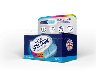 Витаспектрум мультивитамин компл д/муж таб N60 (Фармлайн)