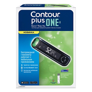 Глюкометр Контур Плюс Уан ( Асцензия)