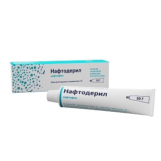 Нафтодерил крем 1% 30г (Озон)