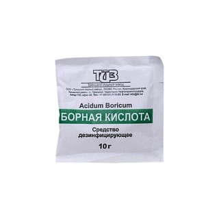 Борная к-та пор 10г (Троицк)