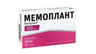 Мемоплант таб 120мг N30 (Доктор Швабе) Мемоплант таб 120мг N30 (Доктор Швабе)
