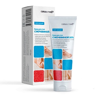 Консумед крем д/стоп мочевина 20% 75мл (Твинс Тэк)