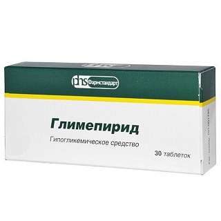 Глимепирид таб 2мг N30 (Фармстандарт)