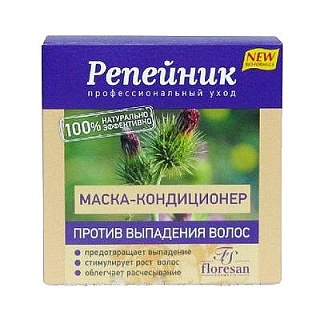 Репейник маска-кондиционер п/выпадения волос 250мл (Флоресан)