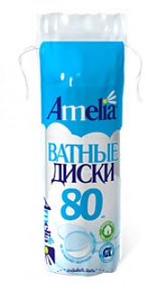 Амелия ватные диски N80 (Гигровата)