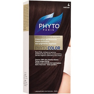 Фитоколор 4 краска д/волос шатен 125мл(АлесГроуп)