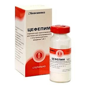 Цефепим пор д/ин 1г (Биосинтез)
